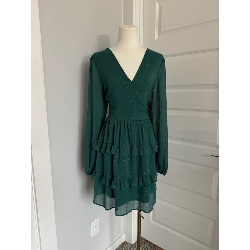 Love Fire Tiered Skirt Dress—NWOT Sz XL